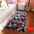 Factory wholesale flannel printed carpet household kitchen oil absorption anti - slip tea table bed mat