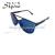 Fashion double liang bao LAN mercury piece sunglasses street photo of joker sunglasses 8202