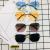 High-end frameless diamond cutouts for women's sunglasses