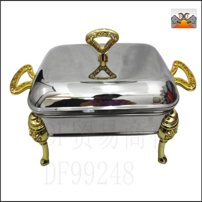 DF99248 DF Trading House royal glass fish stove stainless steel kitchen tableware