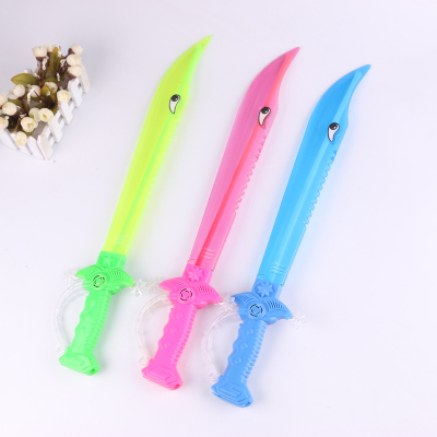 Luminous Music Sword Children's Toy Voice colorful knife flashing longsword Performance props