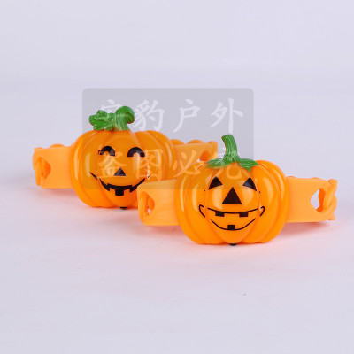Foreign Trade LED Luminous Hand Ring Children's Pumpkin Lamp Lighting Supplies Halloween Party Concert Gift Promotion