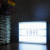 Romantic and creative led letter light box diy free combination desk lamp A4 luminous black and white message light box