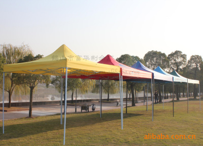 Stall Tent Outdoor Exhibition Four-Corner Tent Activity Advertising Folding Tent Umbrella 3*3 Stall Umbrella