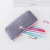 Korean Simple Cute Flamingo Canvas Pen Bag Student Female Fresh Large Capacity Zipper Stationery Case