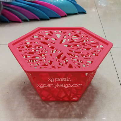 storage basket with cover fashion designer hollow desk storage bin container DCI2720610