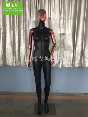 Xu feng factory direct sales of black models with rose gold head gold hands