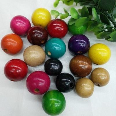 Wooden beads 4mm-50mm ball manufacturers direct sales