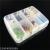 NSH6312 mini portable pill box for travel week pill box 8 compartments