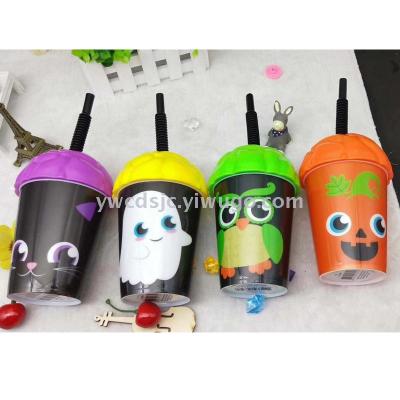 The film of the plastic cup for Halloween can be customized