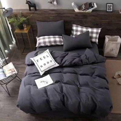Brushed Tianzhu Cotton Four-Piece Cotton Bedding Bed Cover Gift Spring and Autumn Arab Style Factory