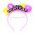 ZD New Year Concert Props Children's Luminous Headband 2019 Glowing Headdress Headband with Light Antlers Horn Light