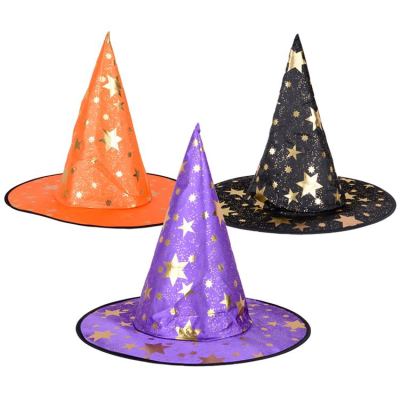 Five-pointed star witch hat Halloween wizard hat