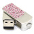 Jhl-up068 creative 8G diamond U disk with rotating diamond-studded high-speed USB gift U disk jewelry U disk.