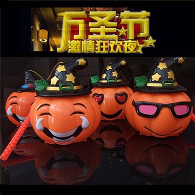 Halloween rotating light with sound great hat pumpkin light with leaf pumpkin light
