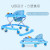 New baby baby multi-function anti-roll baby walker 7-18 months old kids can sit with music