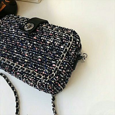 Zara single shoulder woollen suede women's bag chain crossbody bag one hair substitute