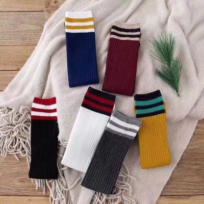 Hot style oren as reindeer 】 【 tide article combed cotton double needle parallel bars heaps stockings stockings