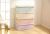 H01-8137 Large Bed Base Cabinet Plastic Storage Box Storage Box Double Door Storage Box