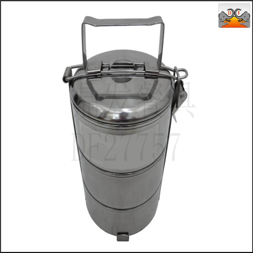 df27757 dingfa stainless steel kitchen hotel supplies tableware magnetic food grid basket lunch box lunch box