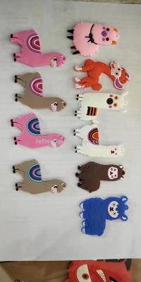 Creative PVC creations key chain alpaca pendant exquisite novel key accessories can be customized