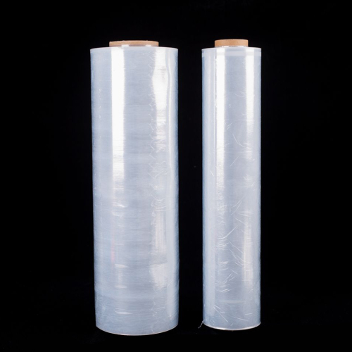 50cm wide plastic film stretch film stretch film large roll pe industrial plastic wrap packaging film stretch wrap free shipping