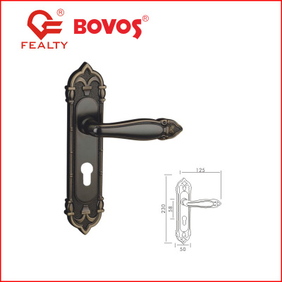Zinc alloy door lock (az7817-715)