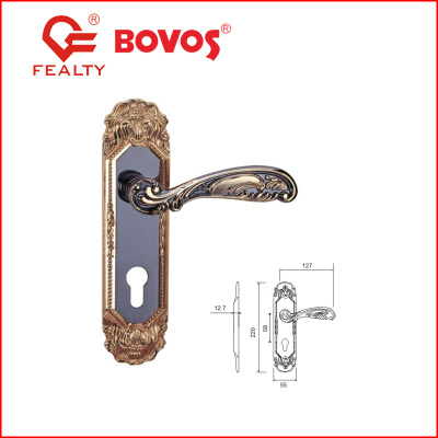 Zinc alloy door lock (az7237-255)
