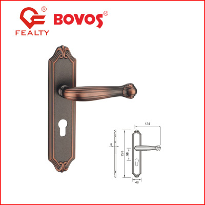 Zinc alloy door lock (az7200-270)