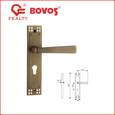 Zinc alloy door lock (az7231-340)