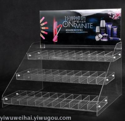 Weihai new 3-layer acrylic oil display rack
