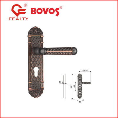 Zinc alloy door lock (az7288-278)