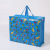 As a moving bag large capacity quilt luggage storage bag non-woven fabric wear-resistant student doggy bag wholesale