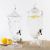 Juice Bottle Beverage Cans Dessert Table Cold Drink with Water Faucet Glass Jar Fresh Beer Bottle