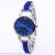 Creative color matching lady with diamond band lady's bracelet watch