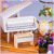 Hongda checking diy cabin toy creative home decoration assembled architectural model to send romantic purple girlfriend