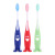 Children's Toothbrush Suction Basin Smiley Face Three-Piece Box Discount Pack Factory Direct Sales