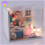 Hongda diy house building model creative doll house assembled toys romantic summer wholesale trade manufacturers