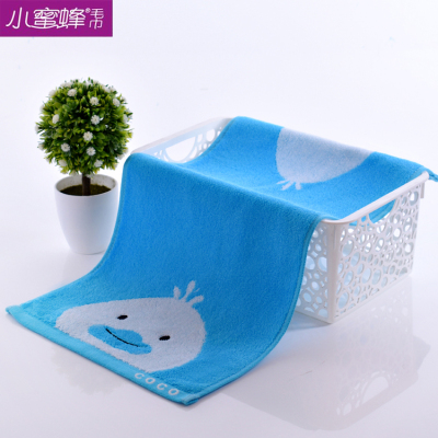 A number of cartoon children's towel small bee towel manufacturer direct sale