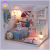 Hongda diy house building model creative doll house assembled toys romantic summer wholesale trade manufacturers