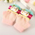 Children's winter flip warm gloves half finger writing Children knitted cartoon head gloves double purpose