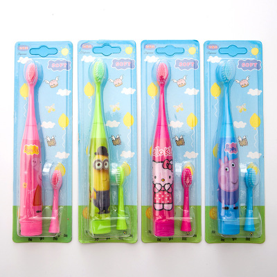 Children's Cartoon Sonic Electric Toothbrush Discount Factory Direct Sales