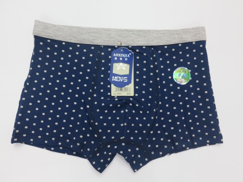 men‘s boxer briefs small floral comfortable breathable cotton boxer briefs