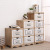 Wholesale Creative Nordic Style Simple Solid Wood Furniture Bedside Table Drawer Storage Cabinet Locker Chest of Drawers