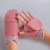 Flip gloves woven label thermal knitting gloves manufacturers direct Korean version