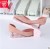 New type of plastic shoe rack simple 4 can adjust home wave finishing storage double layer shoe cabinet storage rack