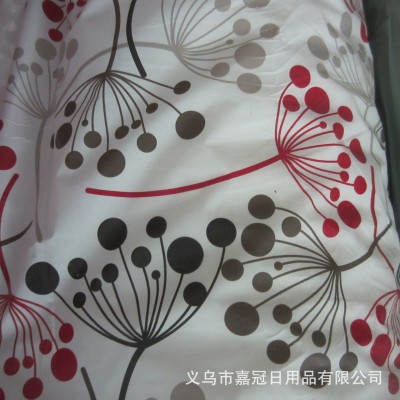 The Printing bathroom curtain PE bath curtain bubble shell packaging offers mildew free manufacturers of foreign trade orders