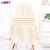 Small bee towel manufacturer sells bamboo fiber bath towel of pure color