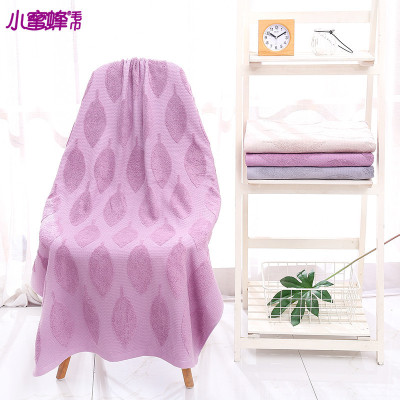 Bee towel cloth bath towel with leaf bath towel