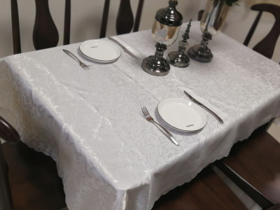 Daily table is suing party festival tablecloth all polyester jacquard tablecloth